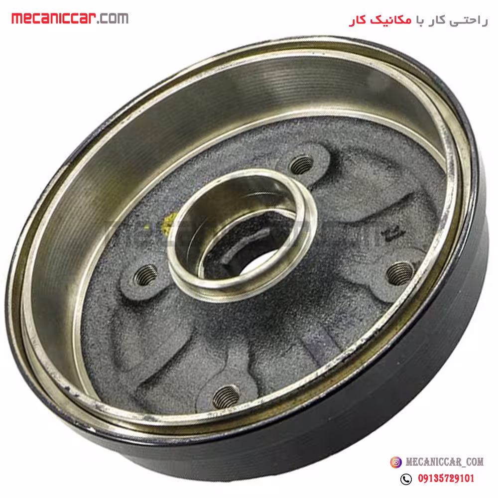 کاسه چرخ ترمز عقب تیپ 3 بدون بلبرینگ پژو 206