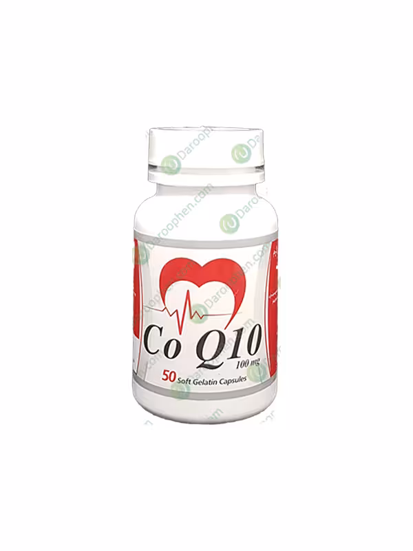 کو کیوتن 100 میلی گرم 50 عددی – Co Q10 100 mg 50