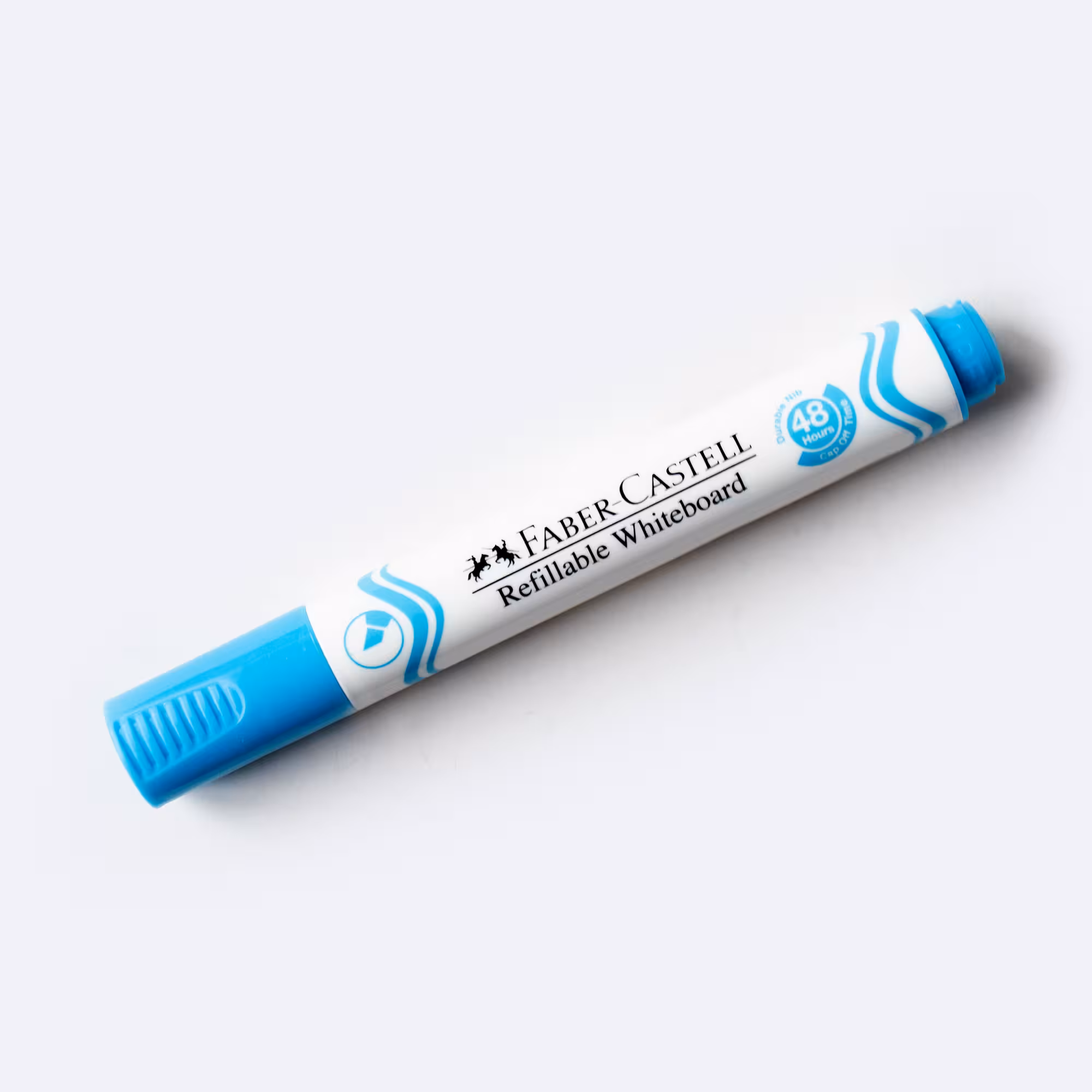 ماژیک وایت برد آبی آسمانی سر تخت فابرکاستل (FABERCASTELL)