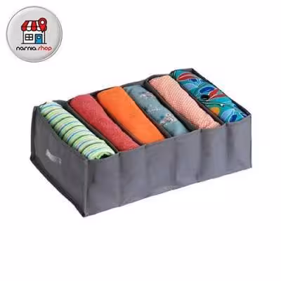 مقسم لباس 6 خانه پارچه ای خوش