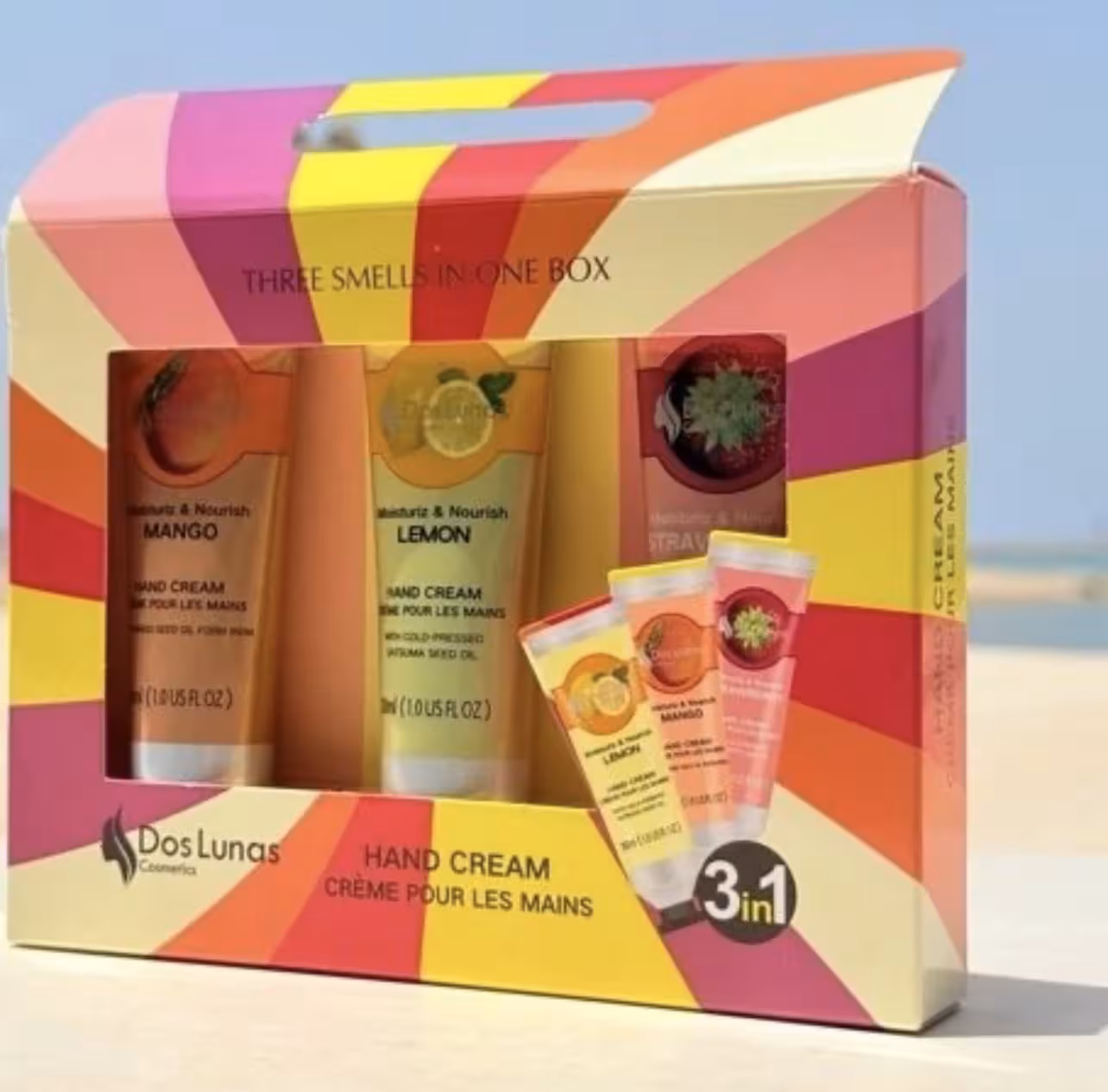 ست کرم دست درمانی داسلوناس doslunas cosmetic  30 ml