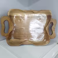 سینی چوبی لیما مدل دفرمه