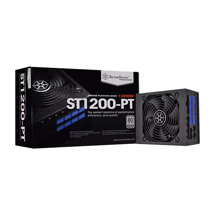 مشخصات، قیمت و خرید پاور - منبع تغذیه کامپیوتر SilverStone ST1200-PT