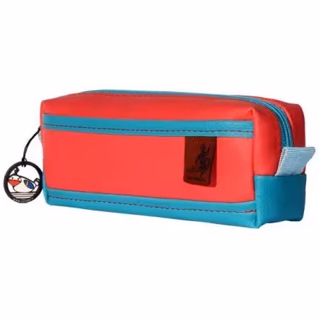 جامدادی چرمی زيماژ صورتی آبیZimage