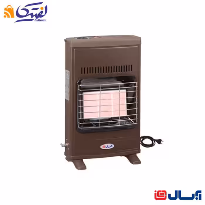 بخاری گازی تابشی 437F آبسال مجهز به فن