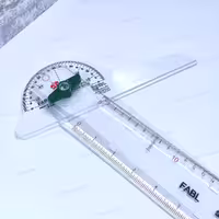 خط کش تی 60 سانتی متحرک فابل T60