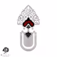 نشان کتاب نقره بوکمارک اسلیمی مدل BMIM 8