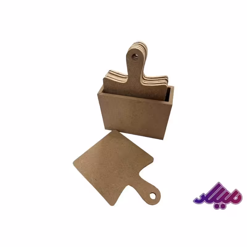 بیس MDF ست زیرلیوانی مستطیل کد 177