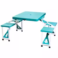 میز و صندلی تاشو مسافرتی 4نفره ،سبک،مقاوم،ابعاد بسته 85سانت طول و 32 سانت عرض