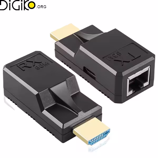 اکستندر کابل HDMI با شبکه تا 60 متر