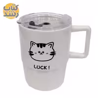 ماگ سرامیکی نی دار طرح متنوع