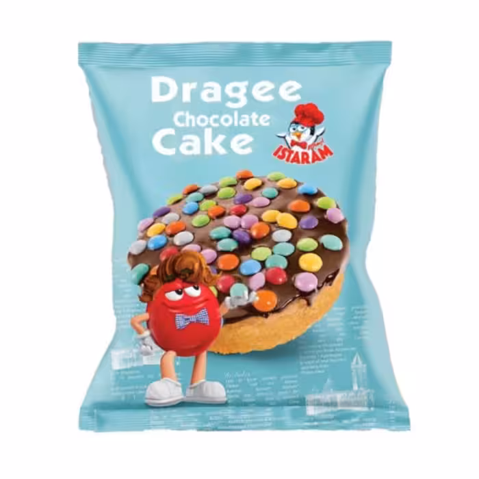 کیک شکلاتی اسمارتیزی 60 گرمی پک دو عددی ایسترم istaram