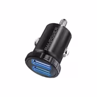 شارژر خودروی دو پورت USB RAVPOWER 24W