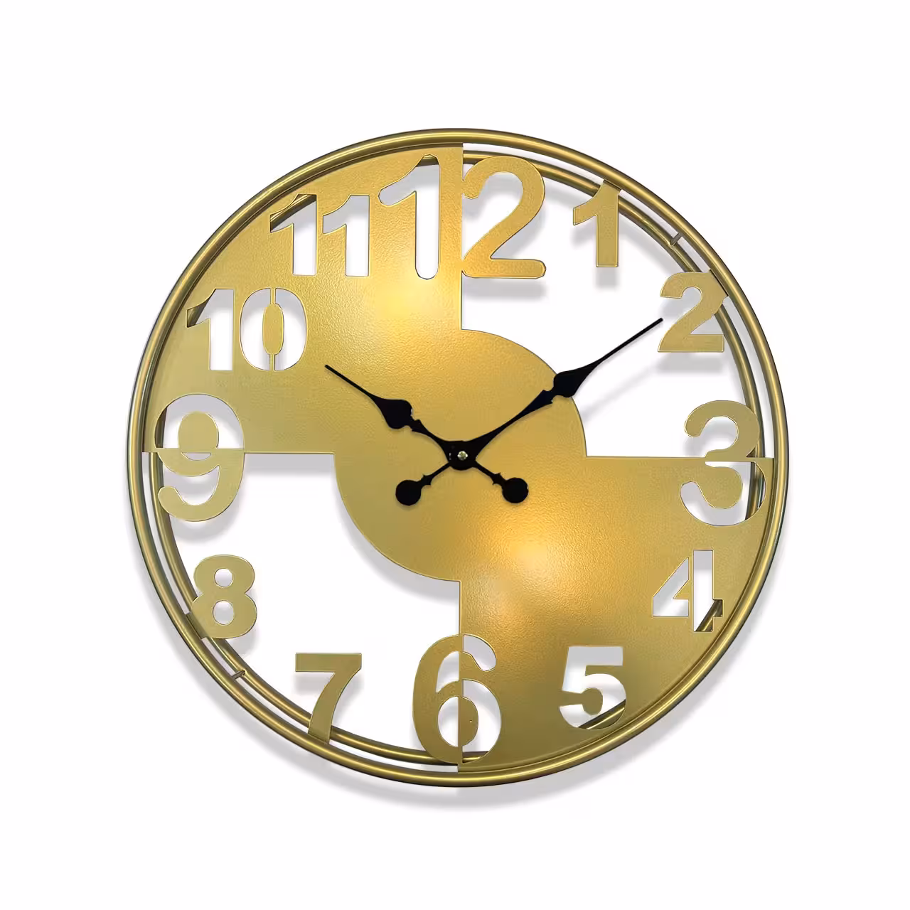 ساعت دیواری آرام مدل سه بعدی کد 6007