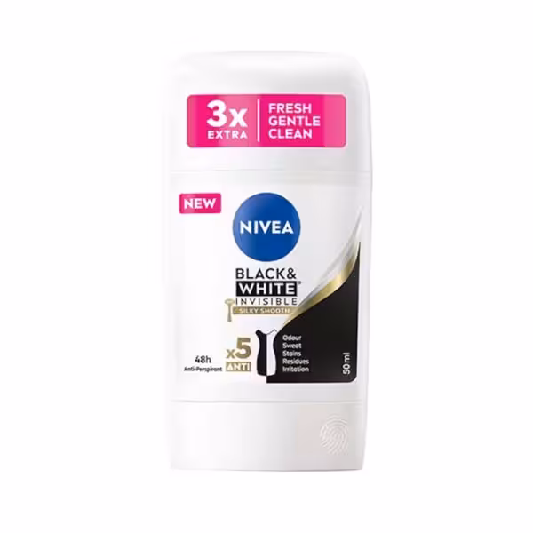 مام صابونی نیوآ Nivea مدل Black & White Invisible