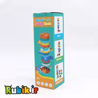 جنگا استوانه ای طرح حیوانات