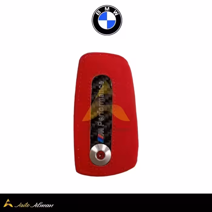 کیف ریموت جیر قرمز bmw |مناسب برای بی ام و های سری 3,5,X