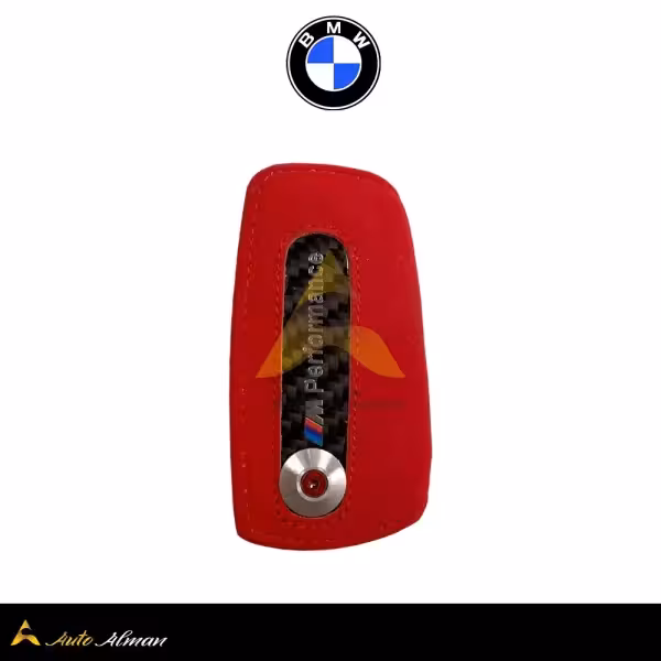 کیف ریموت جیر قرمز bmw |مناسب برای بی ام و های سری 3,5,X