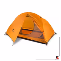 چادر کوهنوردی 1 نفره نیچرهایک مدل Cycling 20D   زیرانداز