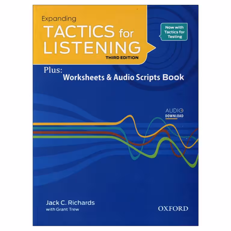 Tactics for Listening Expanding (3rd) کتاب تکدیس فر لیستنینگ اکسپندینگ