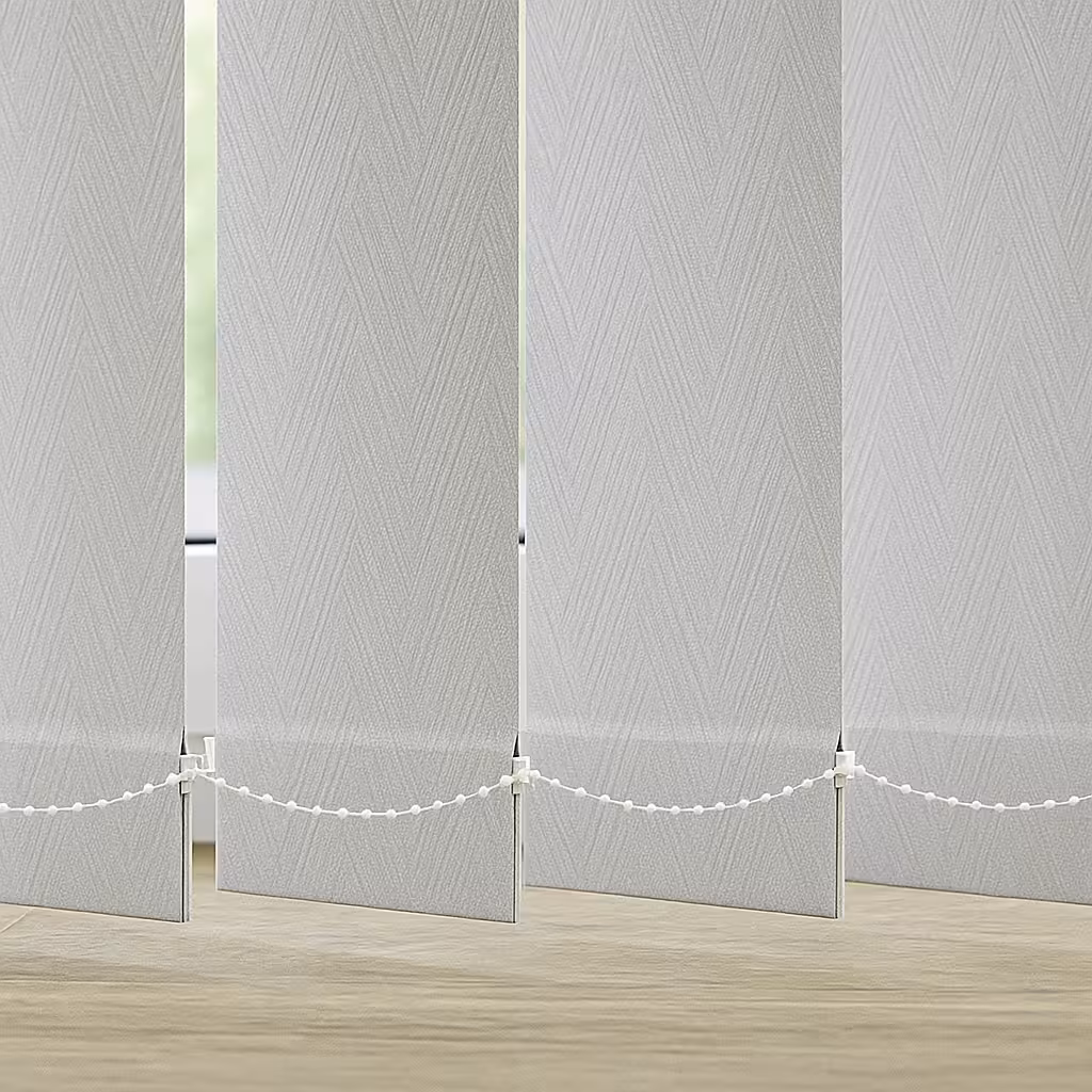 پرده لوردراپه طرحدار سفید-LD80