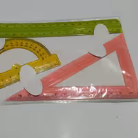 خطکش گونیا نقاله ست 3 عددی 