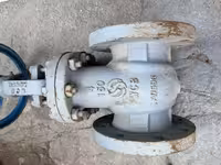 شیر کشویی 4 اینچ ریس فیس  کلاس 150 از جنس DISC WCB STEM WCB SEAT WCB BODY WCB