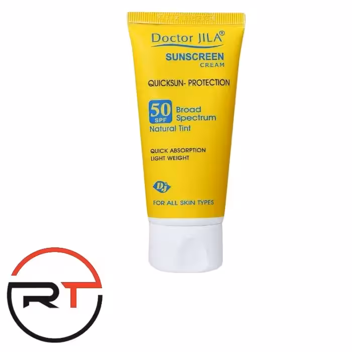ضد آفتاب کوئیک سان SPF50 رنگ طبیعی دکتر ژیلا