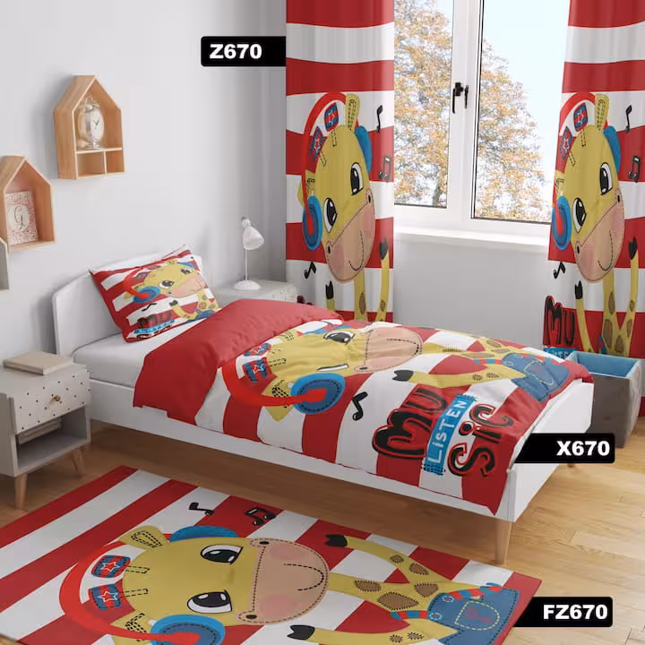 روتختی طرح زرافه کد 670