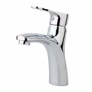 شیر روشویی صدف راسان ( کروم)