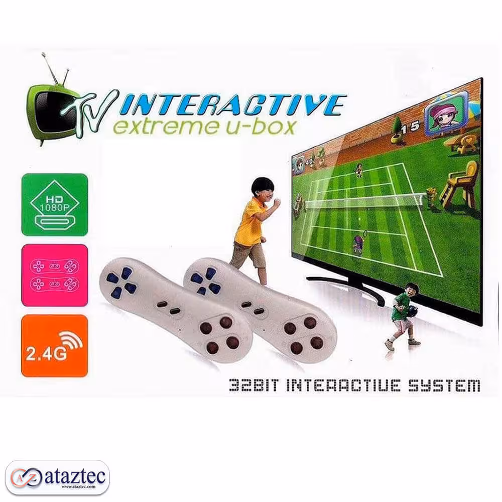 کنسول بازی دستی مدل NXT-30S | با کیفیت 1080p HD | با 2 کنترلر بازی