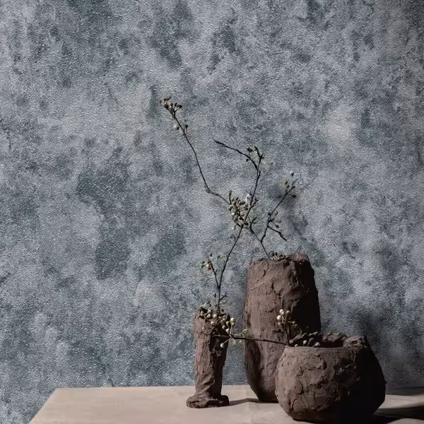 کاغذ دیواری کربن دو طرح بافت آبی کد 10159