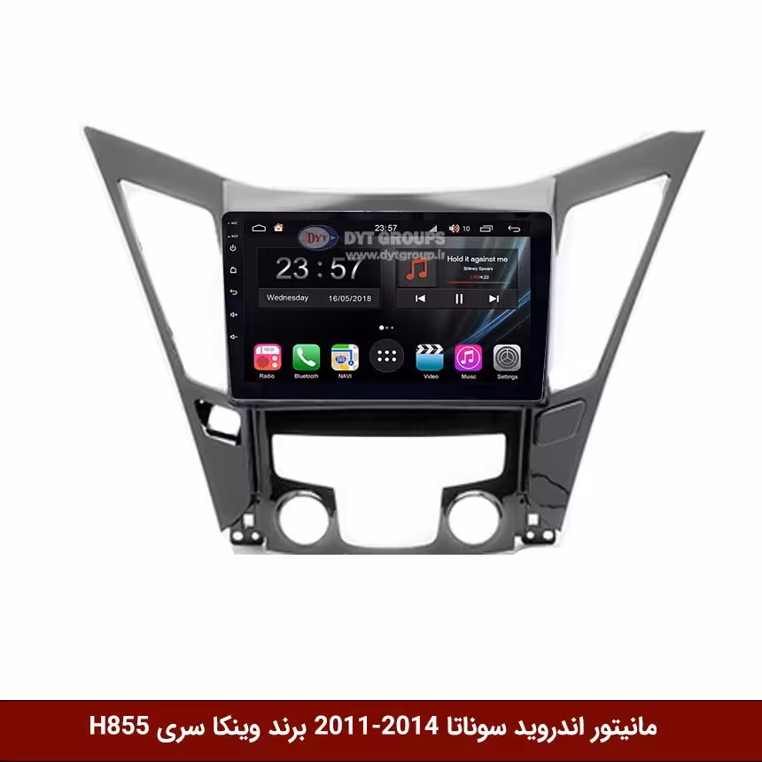 مانیتور اندروید هیوندای سوناتا 14-2011 برند وینکا سری H855
