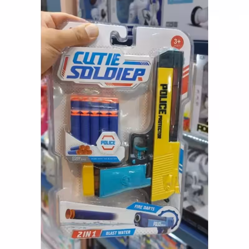 اسباب بازی تفنگ دوکاره تفنگ تیر ابری