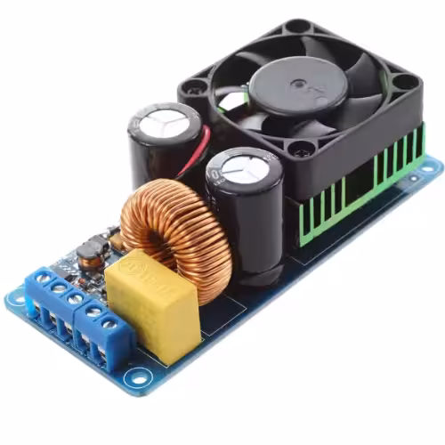 خرید و قیمت ماژول آمپلی‌فایر 500 وات کلاس D HIFI IRS2092S (مونو)