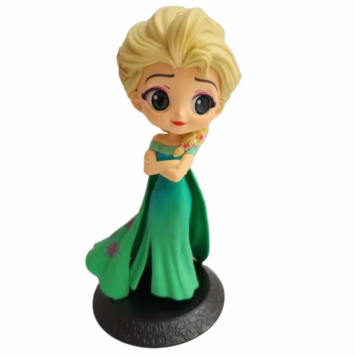 فیگور السا لباس سبز  elsa