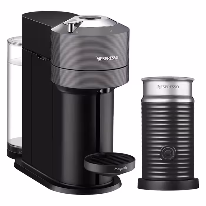 اسپرسو ساز 1100 میلی‌لیتر نسپرسو مدل Vertuo Next به همراه کف شیرساز نسپرسو - کالاوما