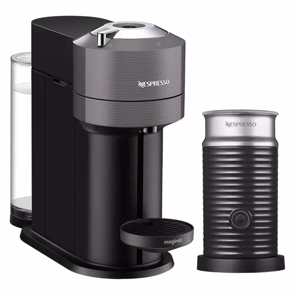 اسپرسو ساز 1100 میلی‌لیتر نسپرسو مدل Vertuo Next به همراه کف شیرساز نسپرسو - کالاوما