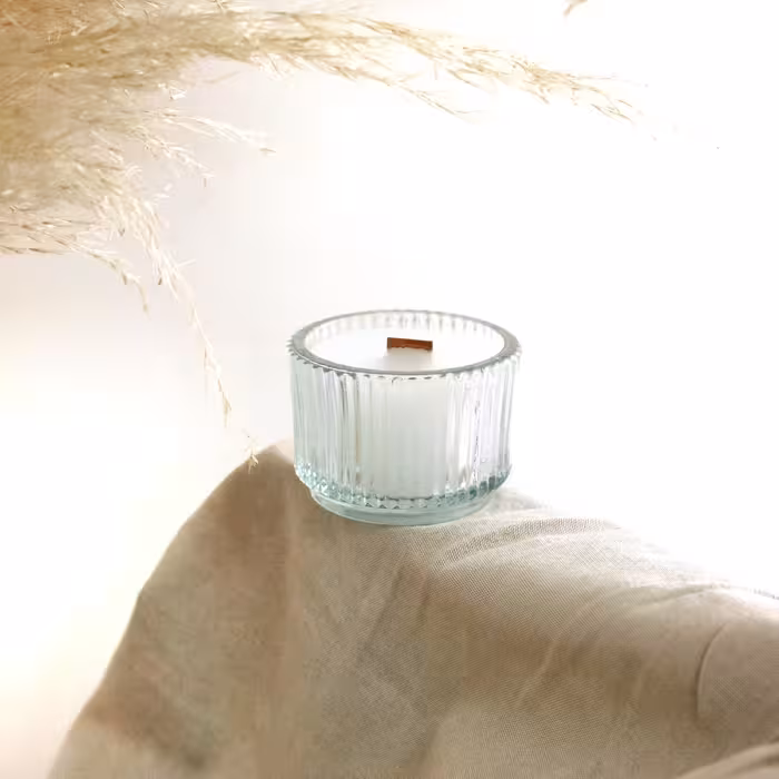 شمع شاتی کوچک شیار‌دار+هدیه