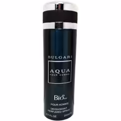 اسپری بدن مردانه مدل Bulgari Aqua بایواستار 200 میلی لیتری