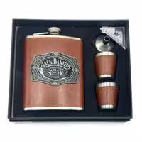 ست قمقمه جیبی استیل دوشات مدل جک دنیلز 270cc کد l520405