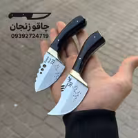 چاقو تیزی تیغه استیل دسته فیبر