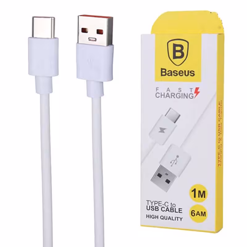 کابل شارژ تایپ سی Type-C بیسوس Baseus 6AM