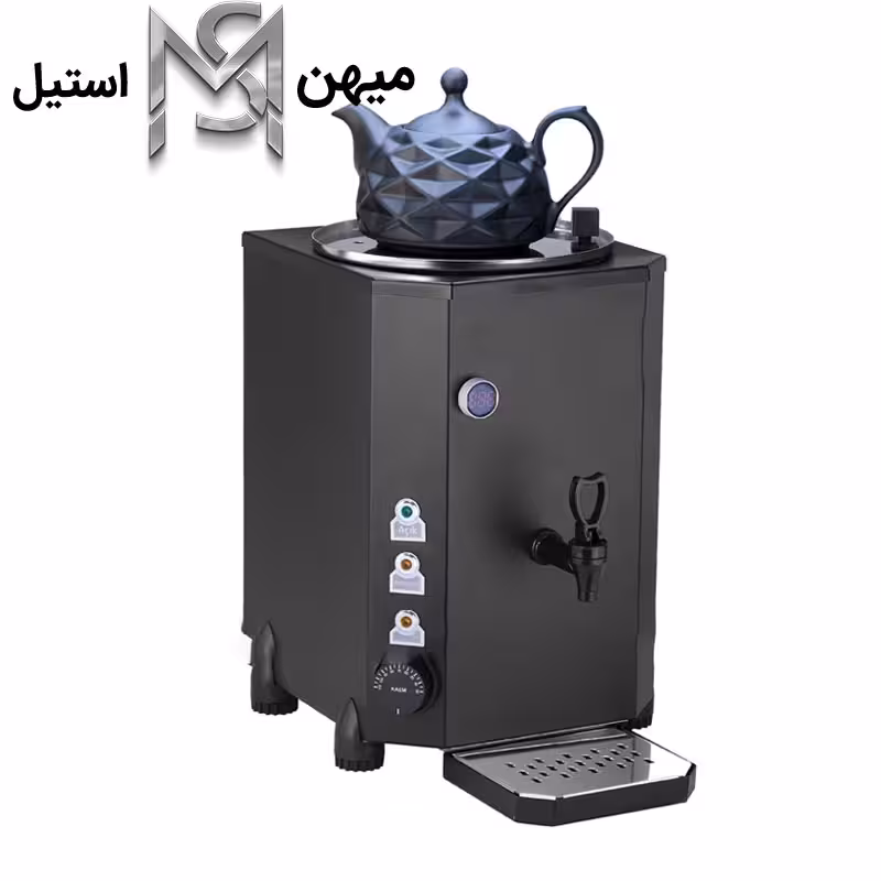 سماور صنعتی دوجداره 9 لیتری مدل SAMWARM_9L