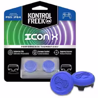 KontrolFreek Icon X Performance Thumbsticks for PlayStation – Blue