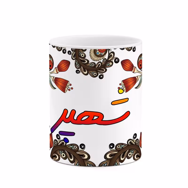 خرید ماگ-لیوان    اسم شهپر  سنتی گل و بته کد mgh45885