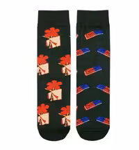 جوراب ساقدار پاتریس سری پاییز طرح کتاب فارسی لنگه به لنگه