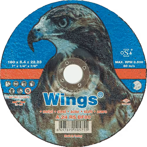 صفحه ساب سایز 6.4*180 برند عقاب Wings