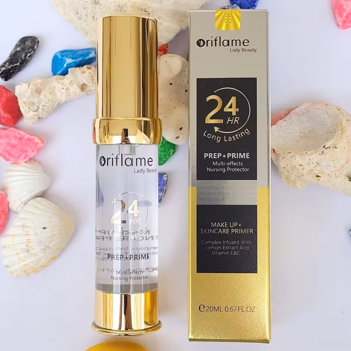 پرایمر پمپی اوریفلیم 20 میل ( Oriflame prep   prime 20ml )
