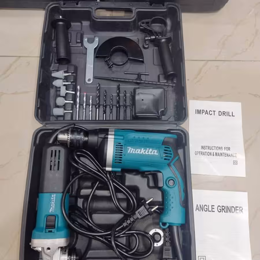 دریل برقی و مینی فرز ماکیتا مدل 1630